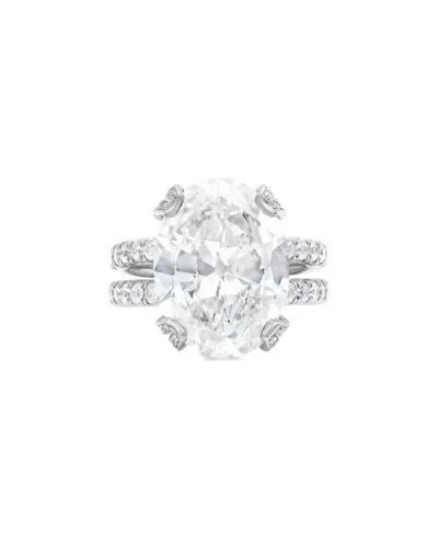Diana M Lab Grown Diamonds Diana M. Fine Jewelry 18k 7.25 Ct. Tw. Lab-grown Diamond Ring