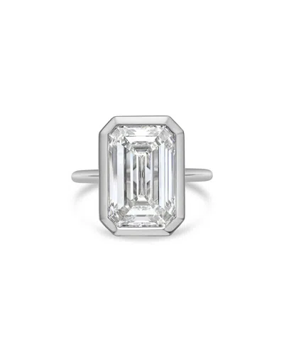 Diana M Lab Grown Diamonds Lgembz10-plat In Metallic