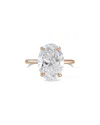 Diana M Lab Grown Diamonds 14k 5.00 Ct. Tw. Solitaire Ring