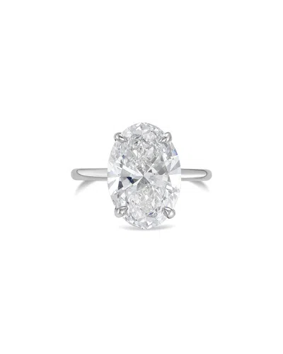 Diana M Lab Grown Diamonds Lgovsol1-wg In Metallic