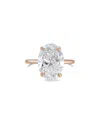 Diana M Lab Grown Diamonds 14k 5.00 Ct. Tw. Solitaire Ring
