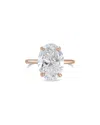 Diana M Lab Grown Diamonds 14k 5.00 Ct. Tw. Solitaire Ring