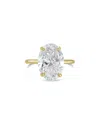 Diana M Lab Grown Diamonds 14k 5.00 Ct. Tw. Solitaire Ring