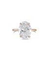 Diana M Lab Grown Diamonds 14k 5.00 Ct. Tw. Solitaire Ring