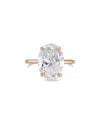 Diana M Lab Grown Diamonds 14k 5.00 Ct. Tw. Solitaire Ring
