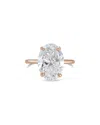 Diana M Lab Grown Diamonds 14k 5.00 Ct. Tw. Solitaire Ring