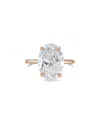 Diana M Lab Grown Diamonds 14k 5.00 Ct. Tw. Solitaire Ring