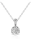 Diana M Lab Grown Diamonds Lgpdsl-4 Wg In Metallic