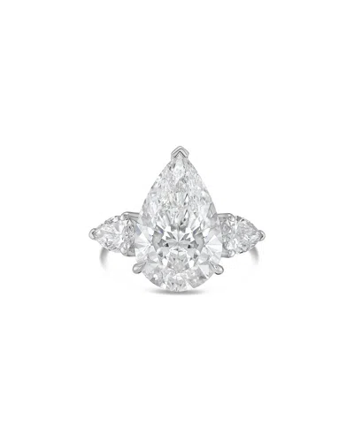 DIANA M LAB GROWN DIAMONDS DIANA M. PLATINUM 11.00 CT. TW. LAB-GROWN DIAMOND THREE-STONE RING