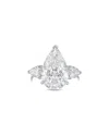 Diana M Lab Grown Diamonds Diana M. 14k 5.50 Ct. Tw. Lab-grown Diamond Three-stone Ring In White