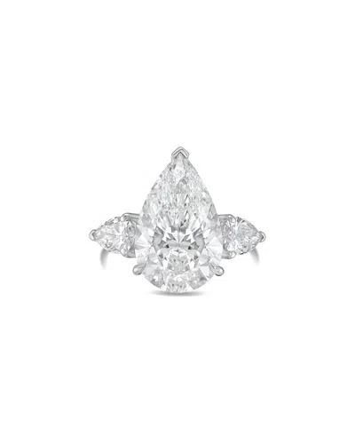 Diana M Lab Grown Diamonds Diana M. 14k 5.50 Ct. Tw. Lab-grown Diamond Three-stone Ring In White