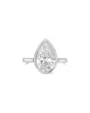 Diana M Lab Grown Diamonds Lgpsbz4-wg In Silver