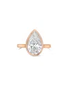 Diana M Lab Grown Diamonds Lgpsbz15-rg In Gold