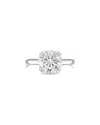 Diana M Lab Grown Diamonds Platinum 10.00 Ct. Tw. Solitaire Ring In Metallic