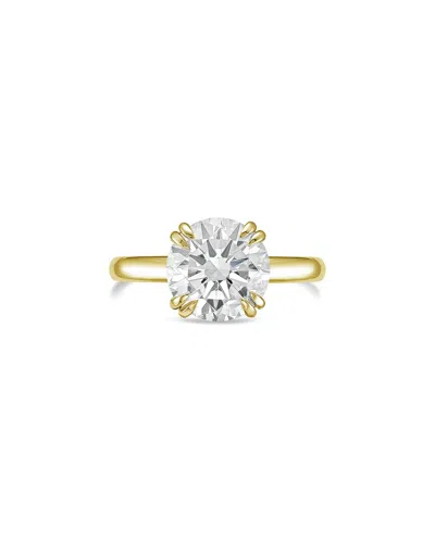 Diana M Lab Grown Diamonds Diana M. 18k Rose Gold 10.00 Ct. Tw. Lab-grown Diamond Solitaire Ring