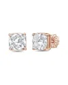 Diana M Lab Grown Diamonds 14k Rose Gold 3.50 Ct. Tw. Stud Earring In Gold