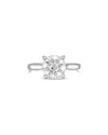Diana M Lab Grown Diamonds Platinum 10.00 Ct. Tw. Solitaire Ring In Metallic