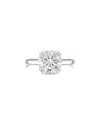 Diana M Lab Grown Diamonds Platinum 15.00 Ct. Tw. Solitaire Ring In Metallic