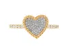 Diana M. Fine Jewelry 14k 0.32 Ct. Tw. Diamond Half-eternity Ring In Silver