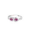 DIANA M. DIANA M. FINE JEWELRY 14K 0.47 CT. TW. DIAMOND & RUBY RING