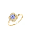 DIANA M. DIANA M. FINE JEWELRY 14K 0.55 CT. TW. DIAMOND & TANZANITE RING