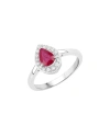 DIANA M. DIANA M. FINE JEWELRY 14K 0.92 CT. TW. DIAMOND & RUBY RING