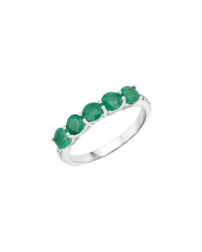Diana M. Fine Jewelry 14k 1.07 Ct. Tw. Diamond & Emerald Ring