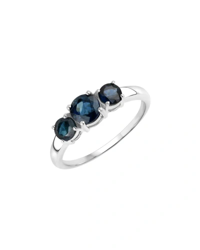 Diana M. Fine Jewelry 14k 1.25 Ct. Tw. Sapphire Ring In Metallic