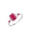 DIANA M. DIANA M. FINE JEWELRY 14K 1.39 CT. TW. DIAMOND & RUBY RING