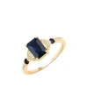 DIANA M. DIANA M. FINE JEWELRY 14K 1.64 CT. TW. DIAMOND & SAPPHIRE RING