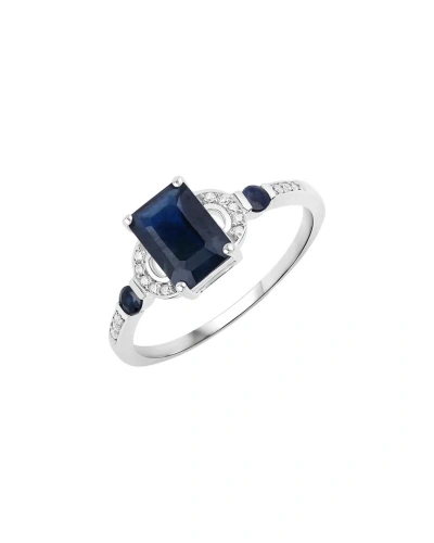 Diana M. Fine Jewelry 14k 1.64 Ct. Tw. Diamond & Sapphire Ring