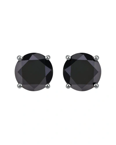 Diana M. Fine Jewelry 14k 3.48 Ct. Tw. Diamond Studs In Gray