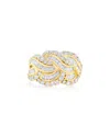 Diana M. Fine Jewelry 18k 2.00 Ct. Tw. Diamond Half-set Ring