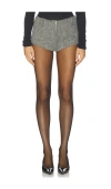 Diana Milkanova Studio Fuzzy Shorts In Gray