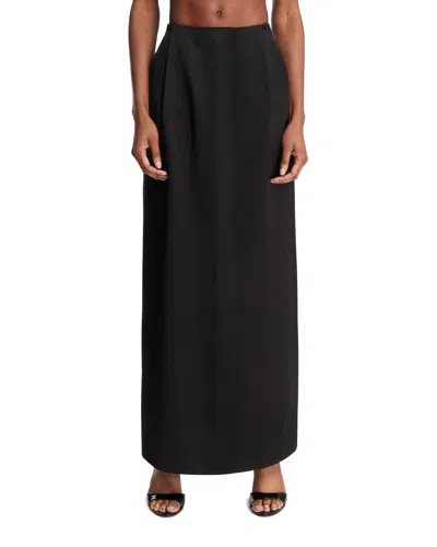 Diana Milkanova Studio White Jacquard Dress In Black