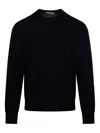 Diana Studio Crew-neck Long-sleeve Sweater In Black