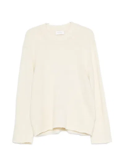 Diana Studio Crew-neck Knitted Sweater In Neutrals