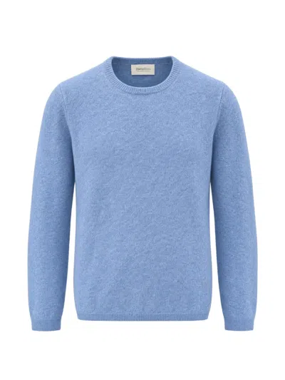 Diana Studio Crew-neck Long-sleeve Sweater In Blue