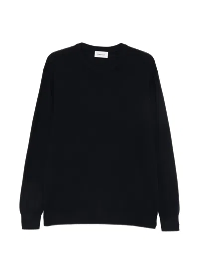 Diana Studio Crew-neck Long-sleeve Sweater In Blue