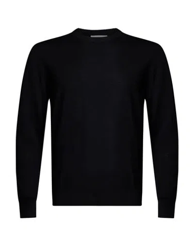 Diana Studio Man Sweater Black Size Xxl Merino Wool