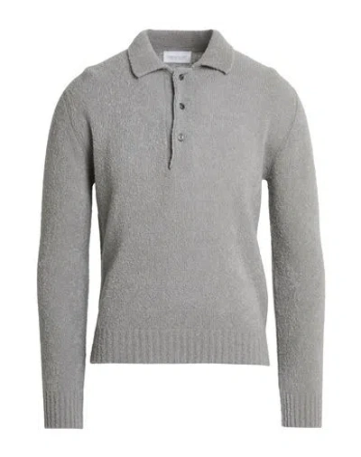 Diana Studio Man Sweater Grey Size M Wool, Polyamide In Gray