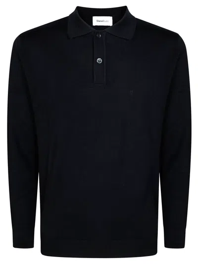 Diana Studio Men's Polo Shirt In Nero