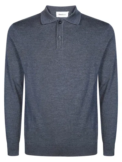 Diana Studio Men's Polo Shirt In Verde