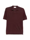 Diana Studio Polo-collar T-shirt In Red