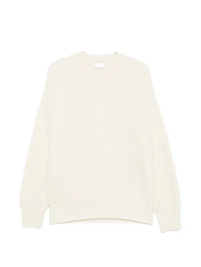 Diana Studio Ribbed-knit Sweater In Neutral