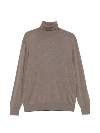 Diana Studio Roll-neck Sweater In Brown