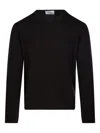 Diana Studio Classic Round Neck Cashmere Sweater For Men In Brown