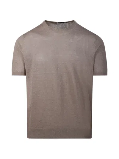 Diana Studio Short-sleeved T-shirt In Brown