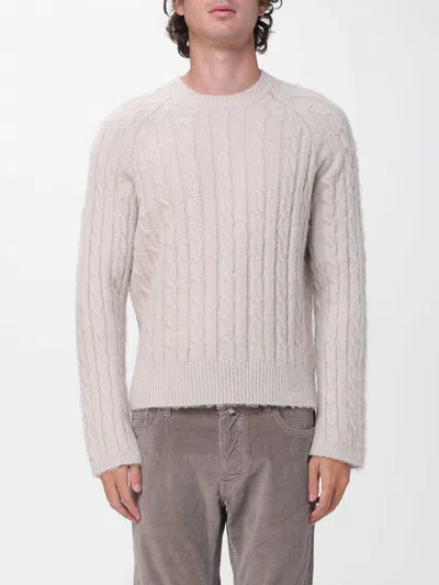 Diana Studio Sweater Men Color Brown In Gray