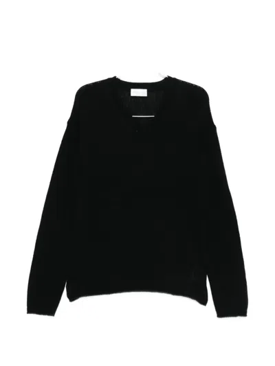 Diana Studio V-neck Sweater In Black